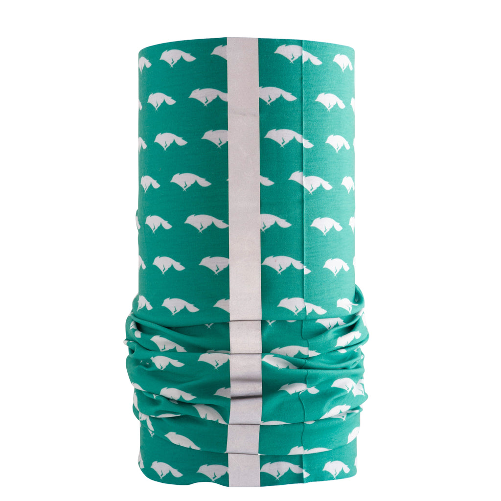 Multifunctional Running Headband & Tube Scarf – UPF 50+ UV Protection & Reflective Safety Strips