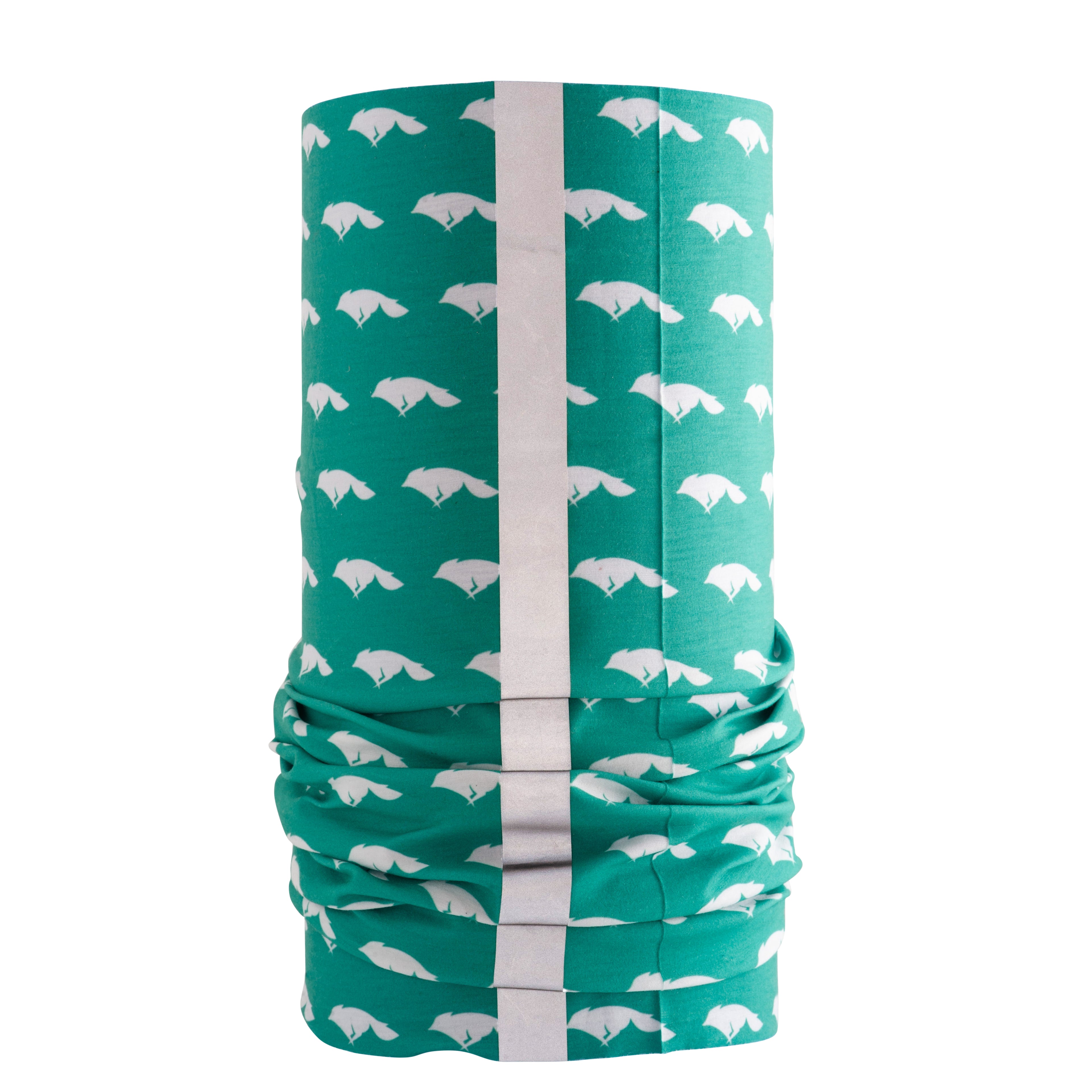 Multifunctional Running Headband & Tube Scarf – UPF 50+ UV Protection & Reflective Safety Strips