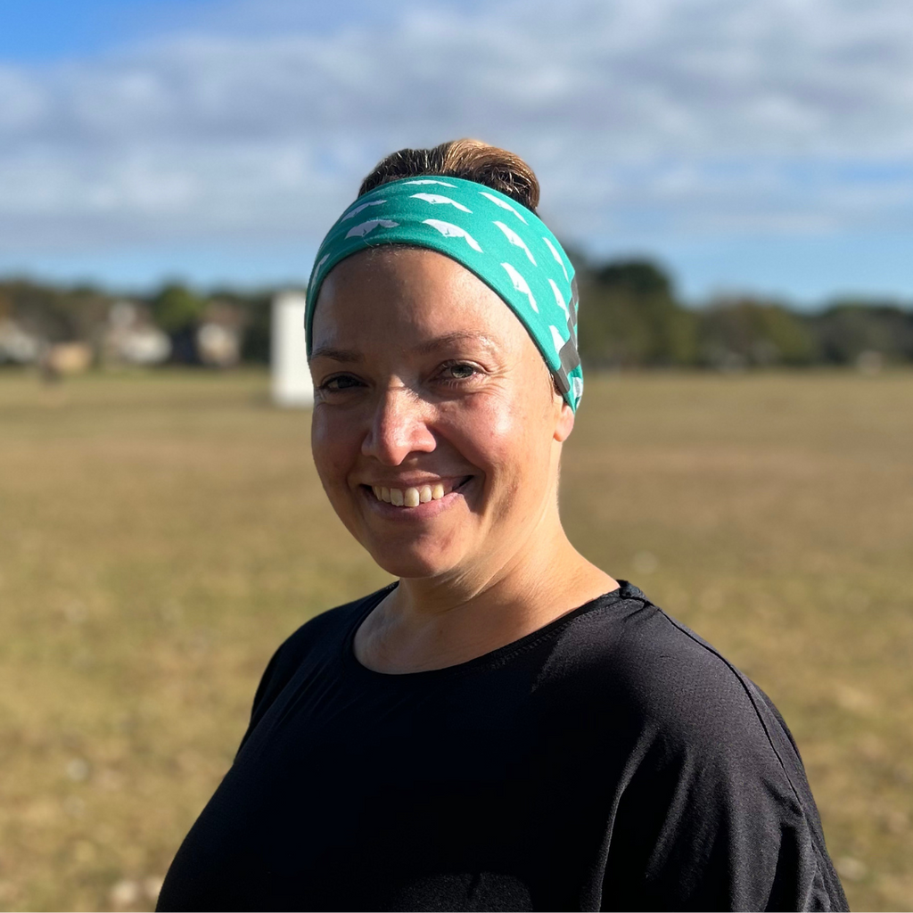 Multifunctional Running Headband & Tube Scarf – UPF 50+ UV Protection & Reflective Safety Strips