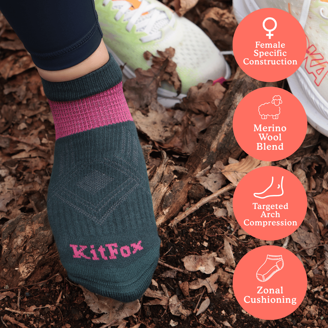 Foxy Running Sock